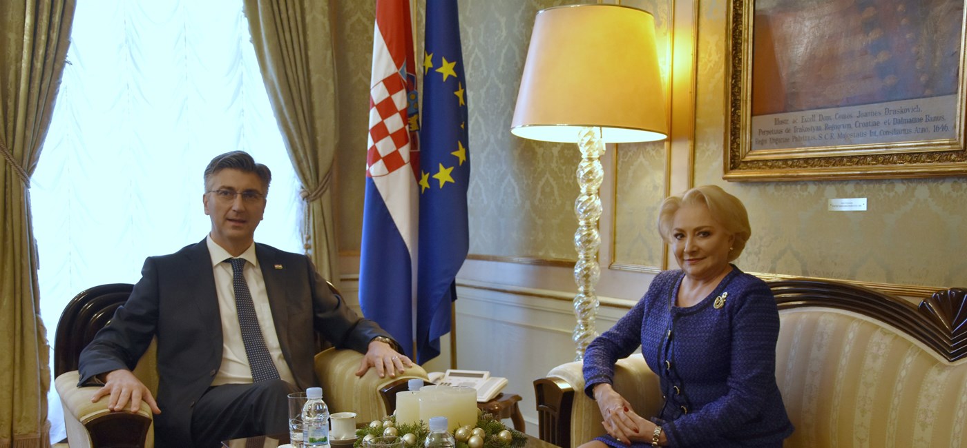 Croatian and Romanian PMs discuss intensifying cooperation